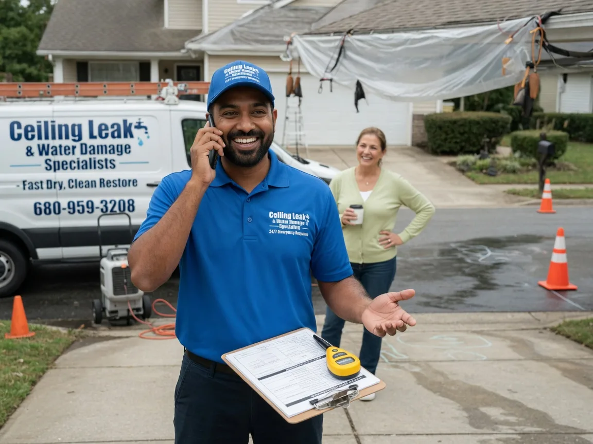 Ceiling Leak Cleanup Strykersville, NY FAQs